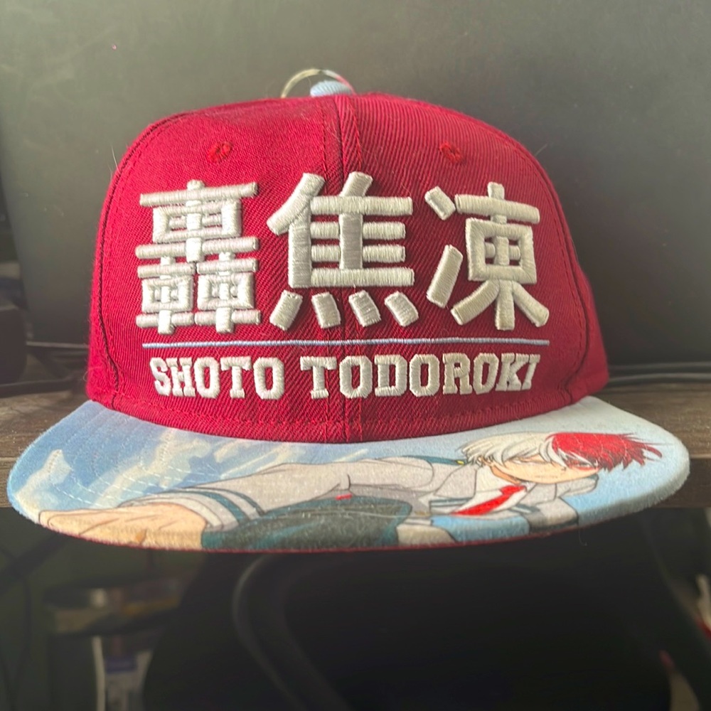 My Hero Academia Shoto Todoroki Snap-Back Hat